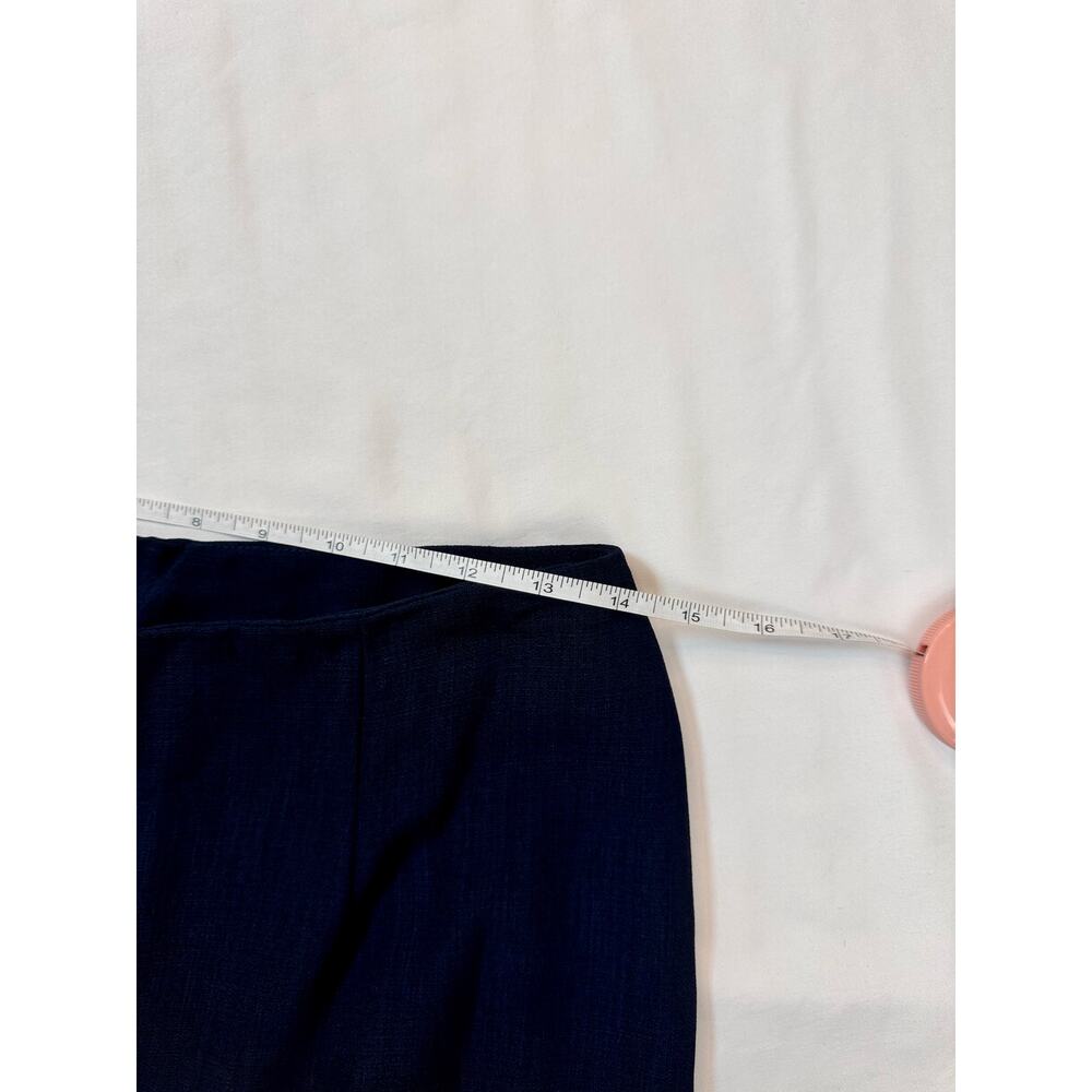 Dani Max Dress Pants Navy Blue Women’s 14 Corporate Office Siren Workwear Plus - Picture 13 of 16